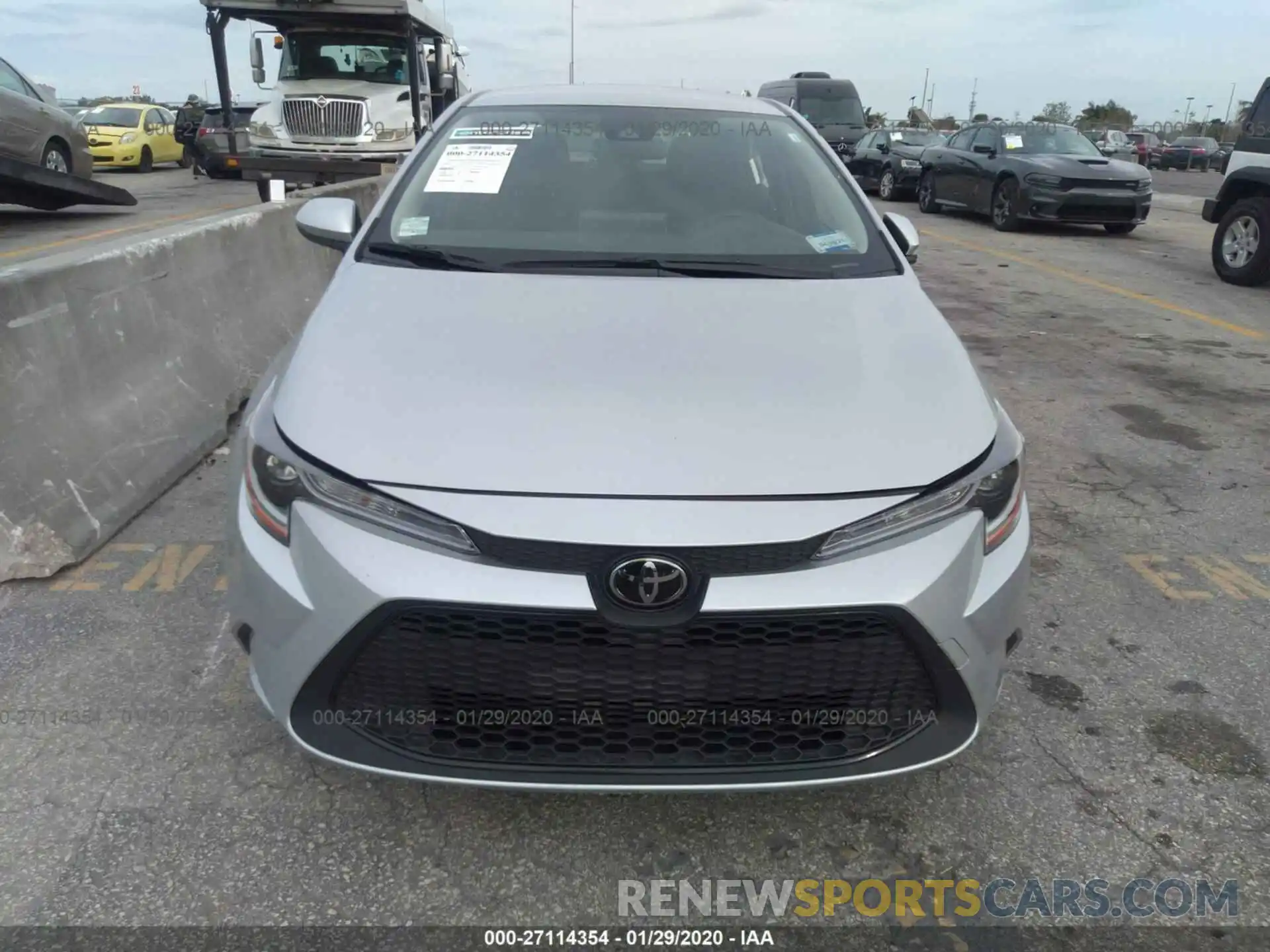 6 Photograph of a damaged car JTDEPRAE7LJ024181 TOYOTA COROLLA 2020