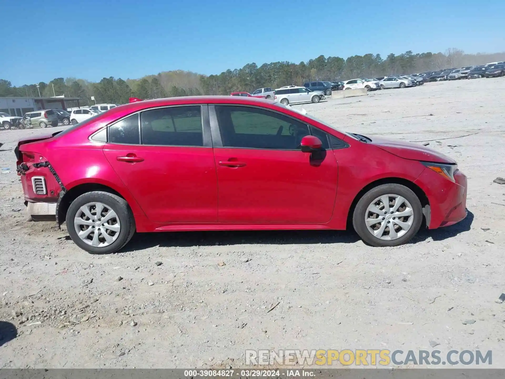 14 Photograph of a damaged car JTDEPRAE7LJ024343 TOYOTA COROLLA 2020