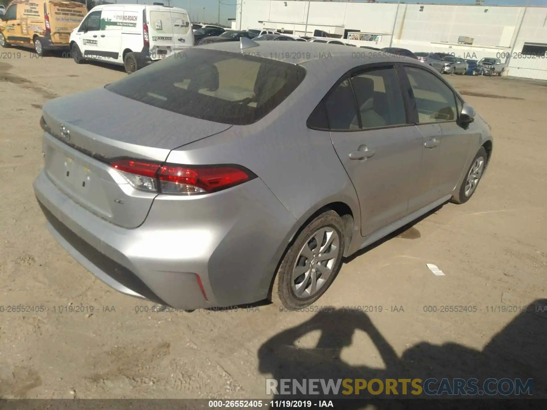 4 Photograph of a damaged car JTDEPRAE7LJ026237 TOYOTA COROLLA 2020