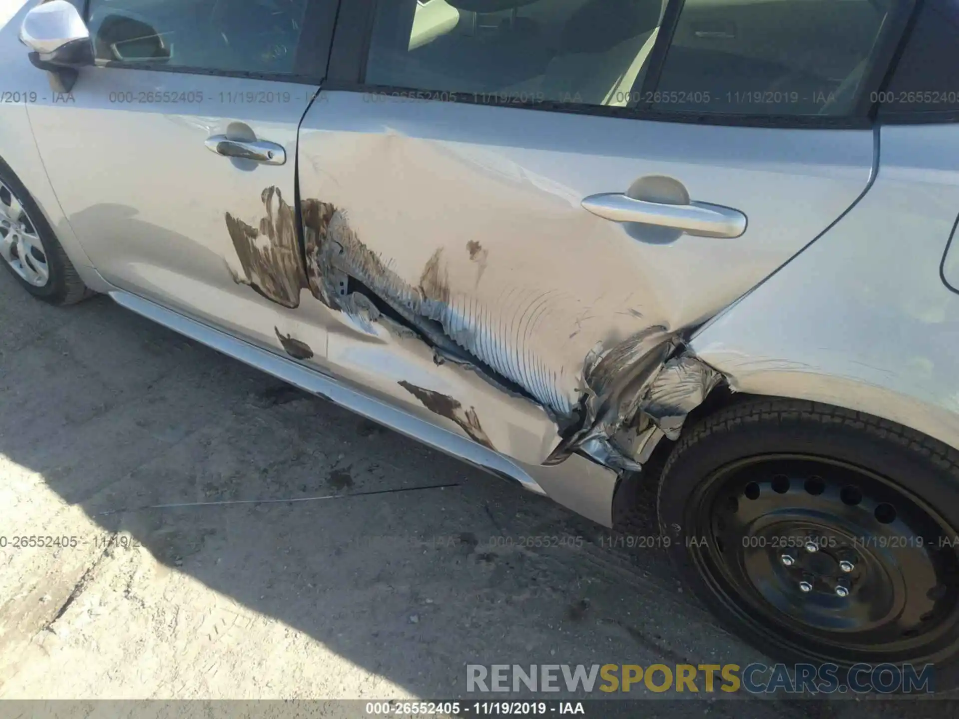 6 Photograph of a damaged car JTDEPRAE7LJ026237 TOYOTA COROLLA 2020