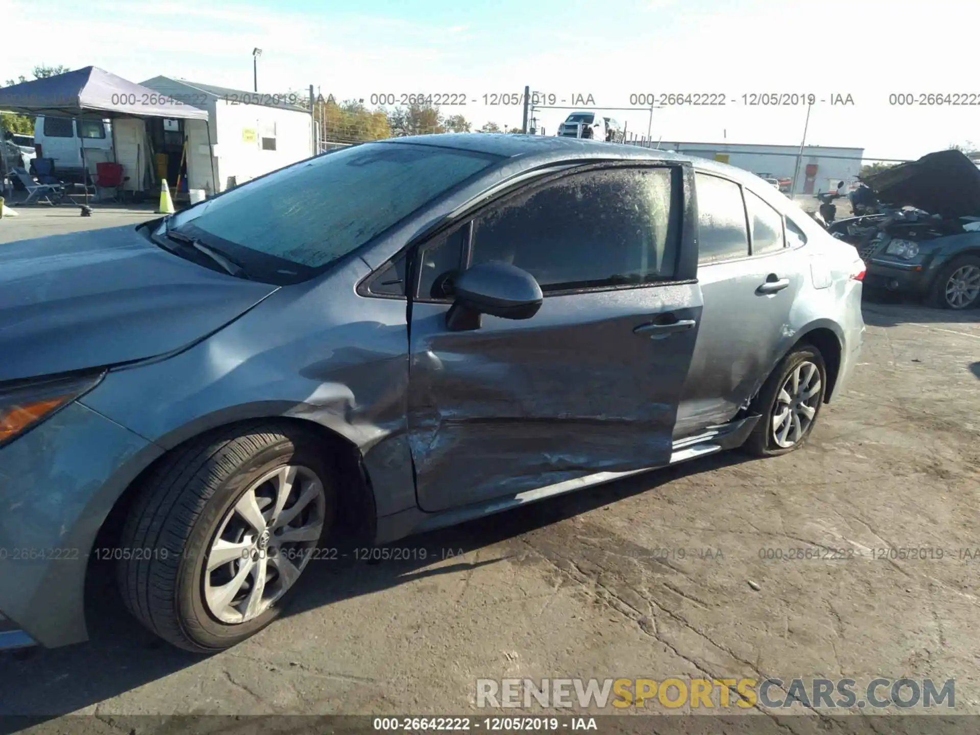 6 Photograph of a damaged car JTDEPRAE7LJ026254 TOYOTA COROLLA 2020