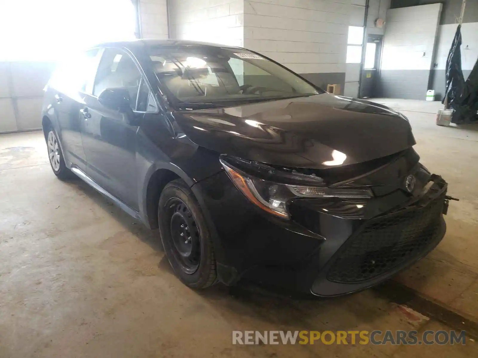 1 Photograph of a damaged car JTDEPRAE7LJ026285 TOYOTA COROLLA 2020