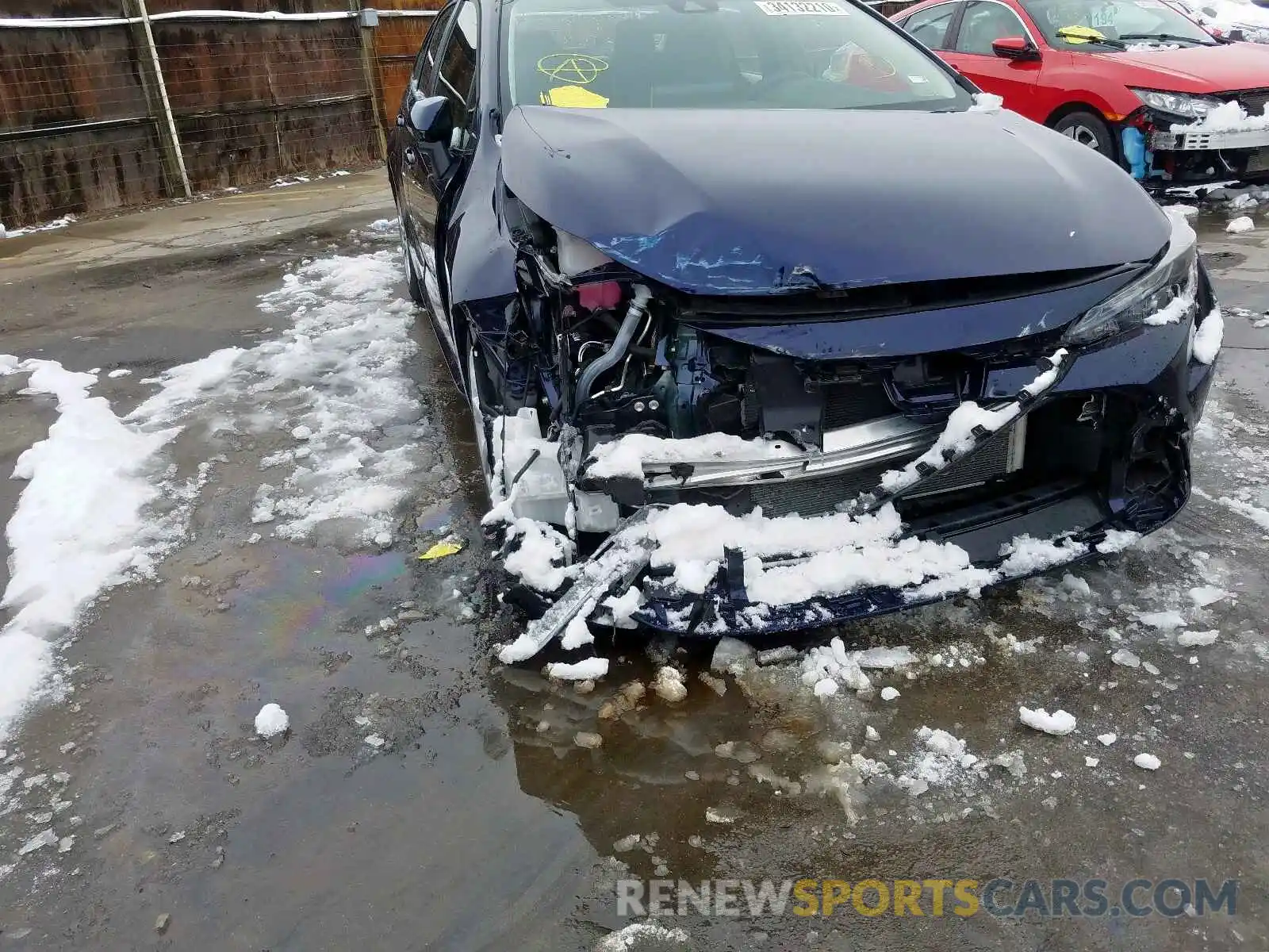 9 Photograph of a damaged car JTDEPRAE7LJ026514 TOYOTA COROLLA 2020