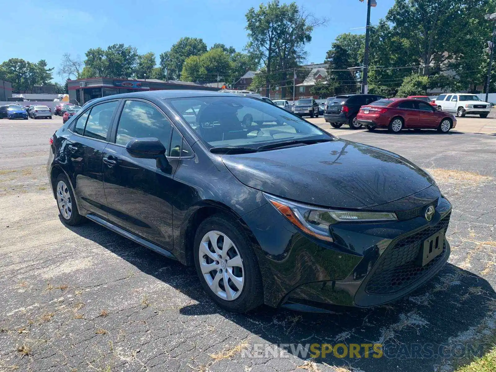 1 Photograph of a damaged car JTDEPRAE7LJ027243 TOYOTA COROLLA 2020