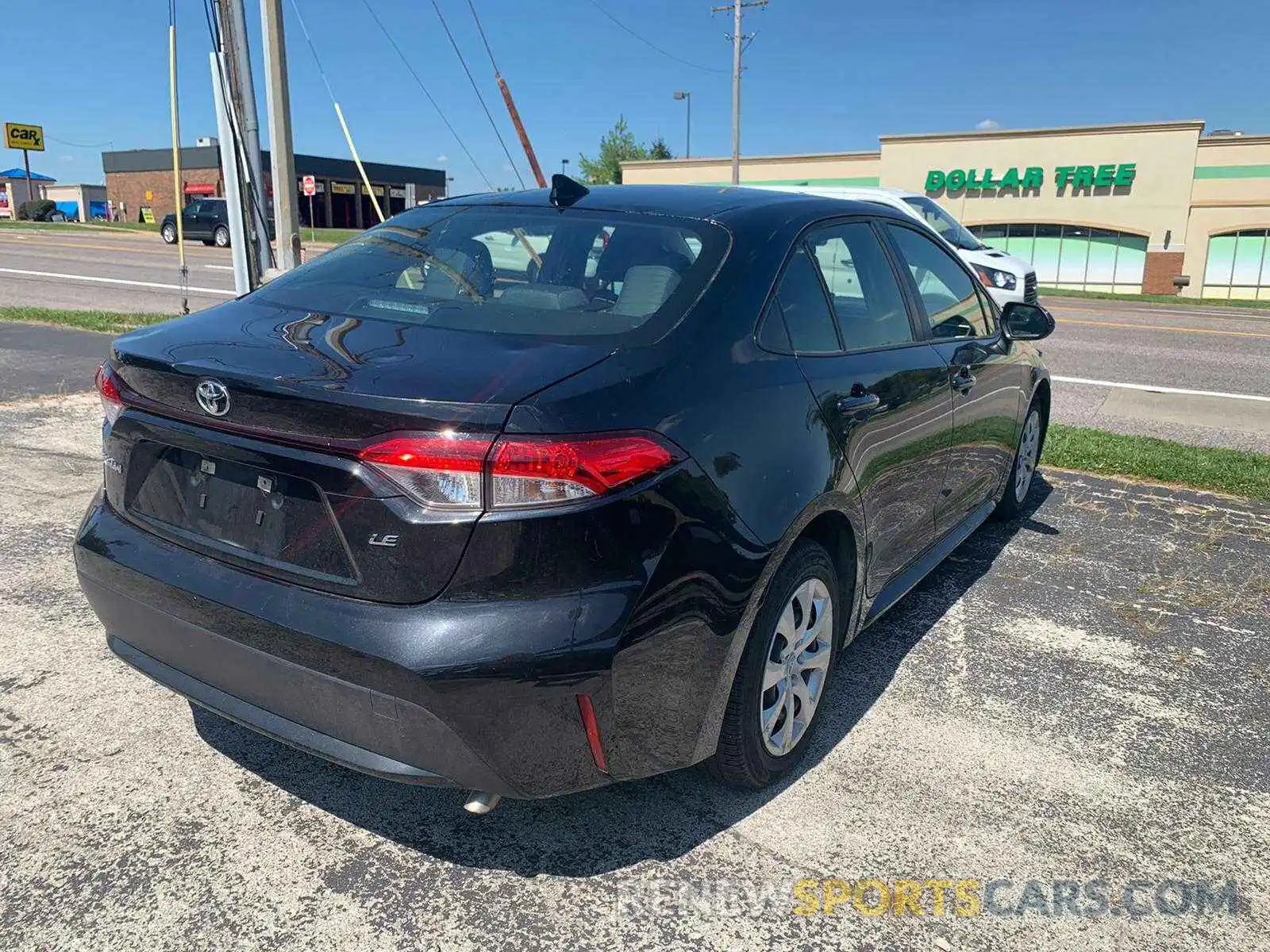 4 Photograph of a damaged car JTDEPRAE7LJ027243 TOYOTA COROLLA 2020