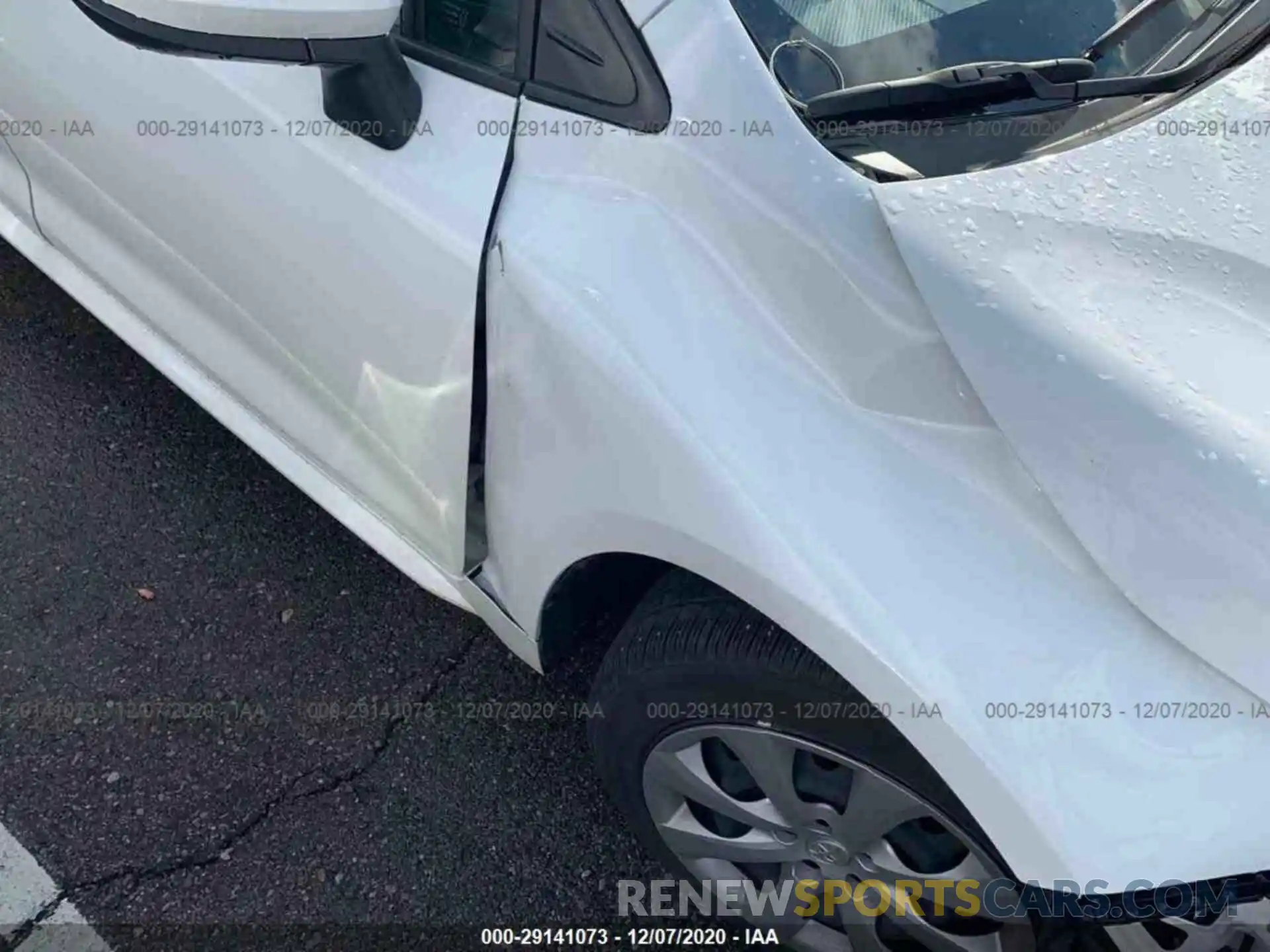 11 Photograph of a damaged car JTDEPRAE7LJ027467 TOYOTA COROLLA 2020