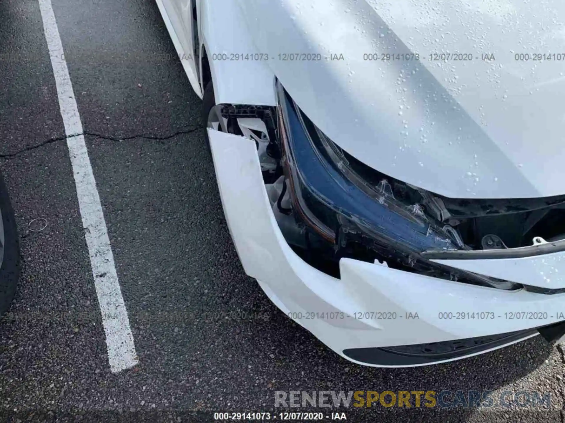 12 Photograph of a damaged car JTDEPRAE7LJ027467 TOYOTA COROLLA 2020