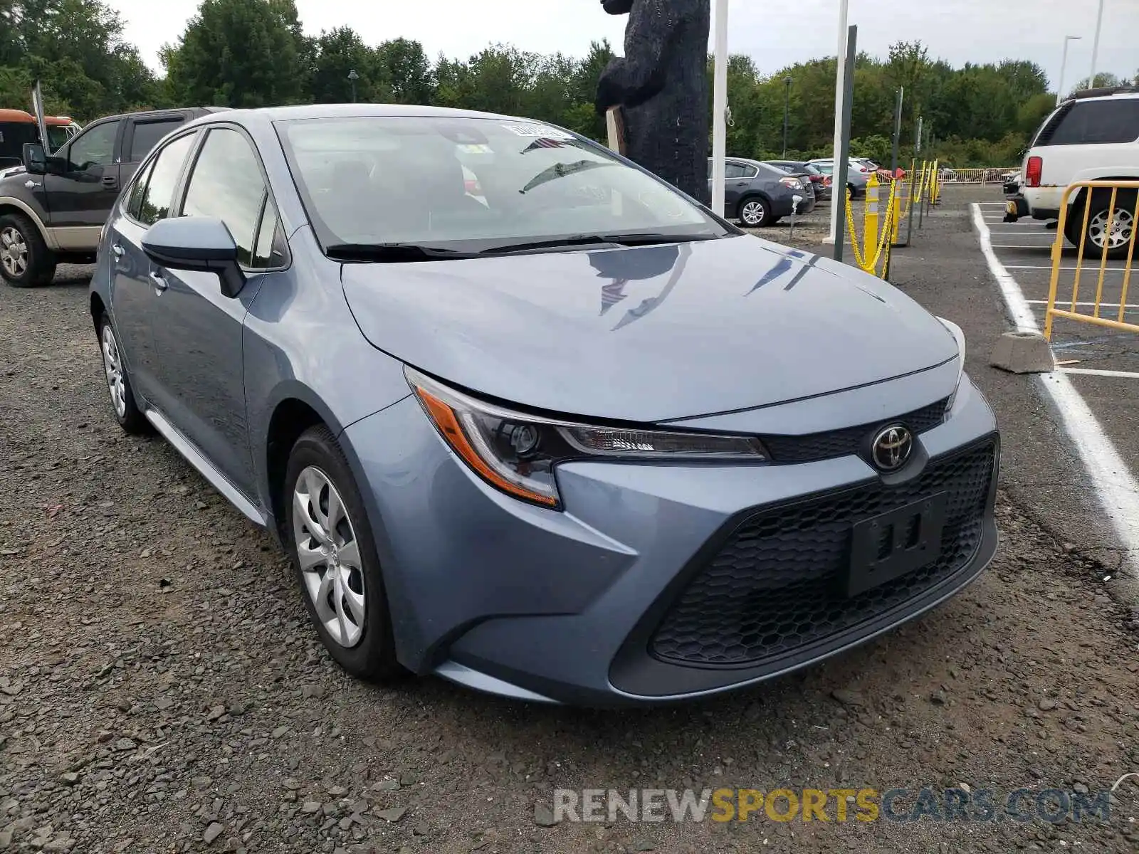 1 Photograph of a damaged car JTDEPRAE7LJ028344 TOYOTA COROLLA 2020