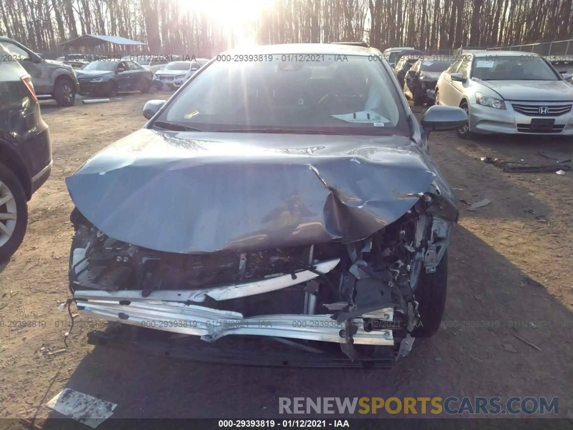 6 Photograph of a damaged car JTDEPRAE7LJ029235 TOYOTA COROLLA 2020