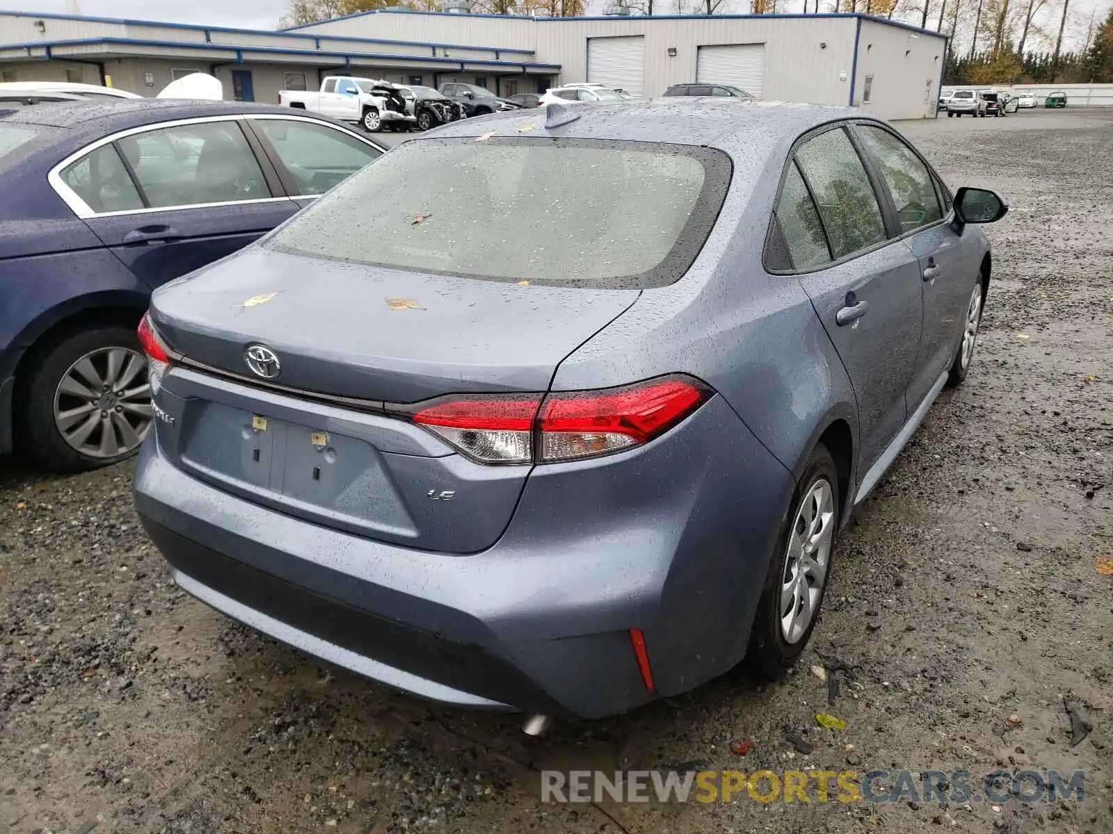 4 Photograph of a damaged car JTDEPRAE7LJ030322 TOYOTA COROLLA 2020