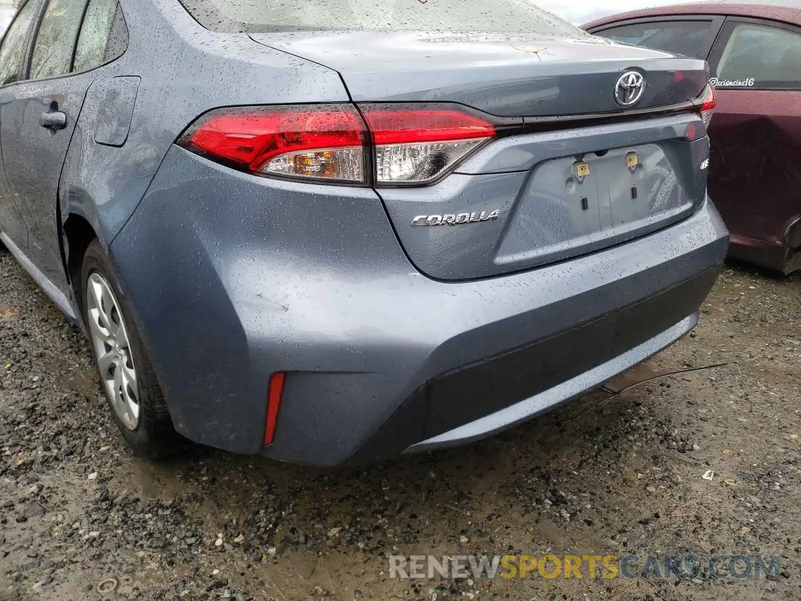 9 Photograph of a damaged car JTDEPRAE7LJ030322 TOYOTA COROLLA 2020