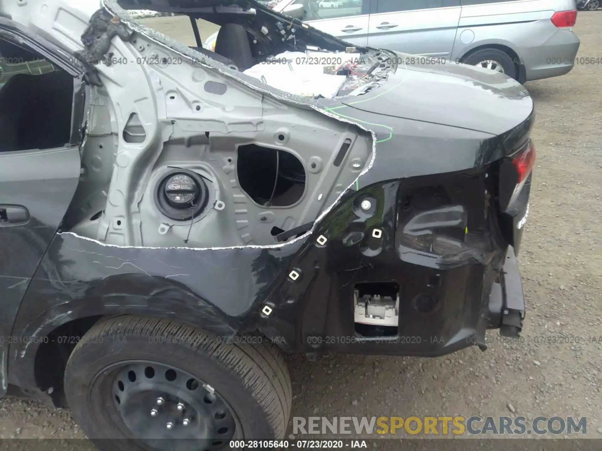 6 Photograph of a damaged car JTDEPRAE7LJ030398 TOYOTA COROLLA 2020