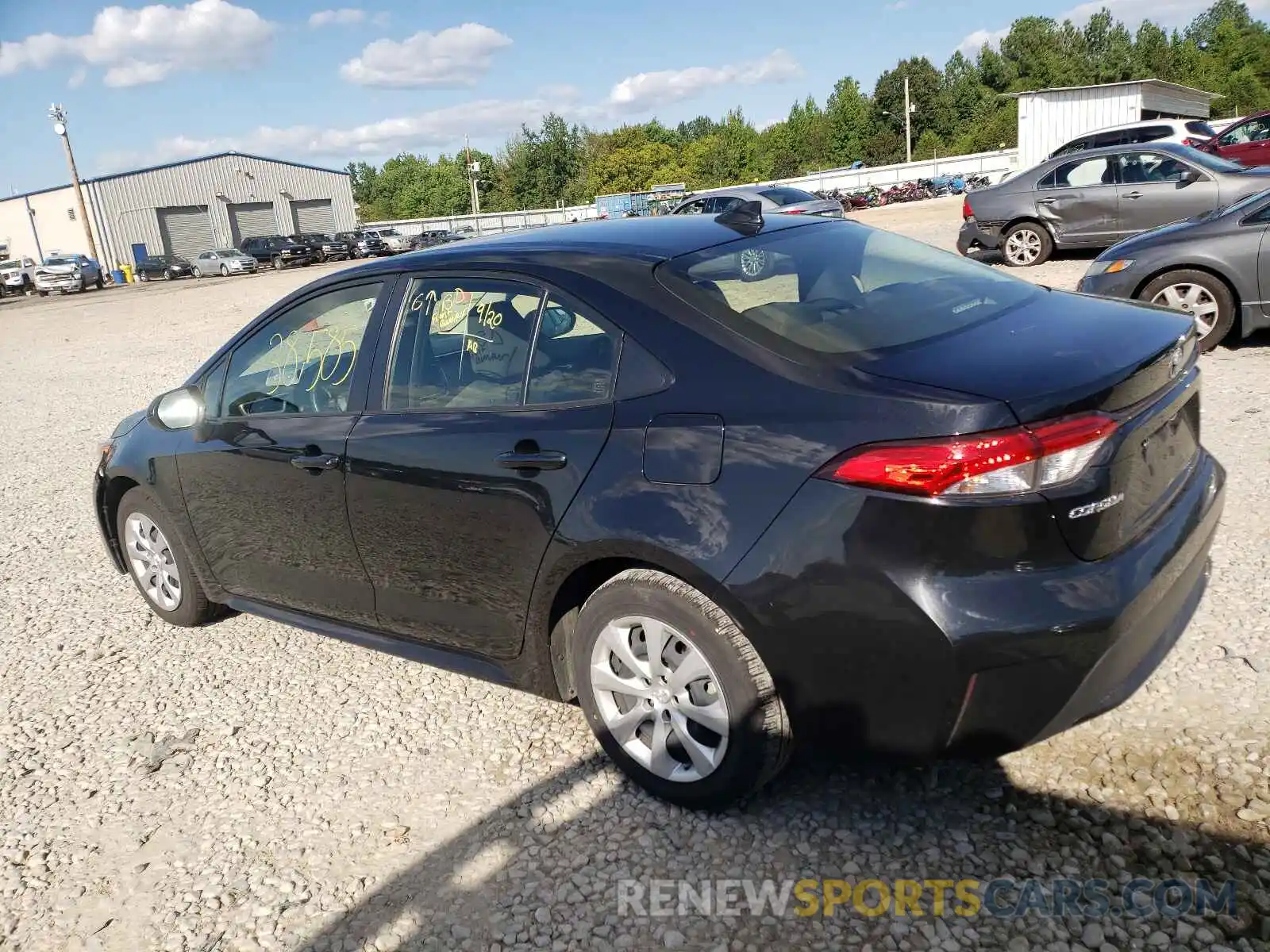 3 Photograph of a damaged car JTDEPRAE7LJ031339 TOYOTA COROLLA 2020