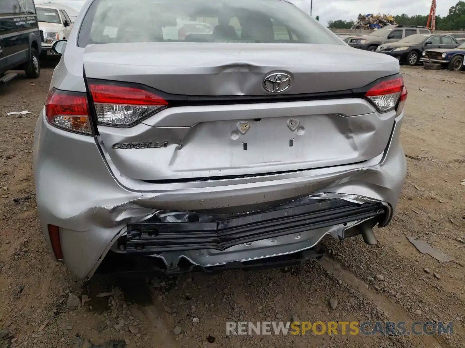 9 Photograph of a damaged car JTDEPRAE7LJ032278 TOYOTA COROLLA 2020