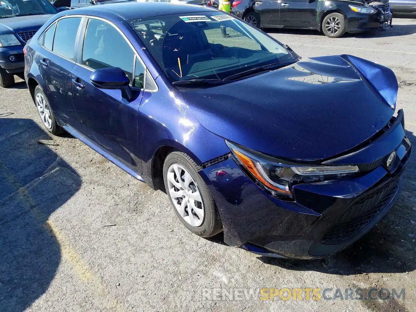 1 Photograph of a damaged car JTDEPRAE7LJ032622 TOYOTA COROLLA 2020