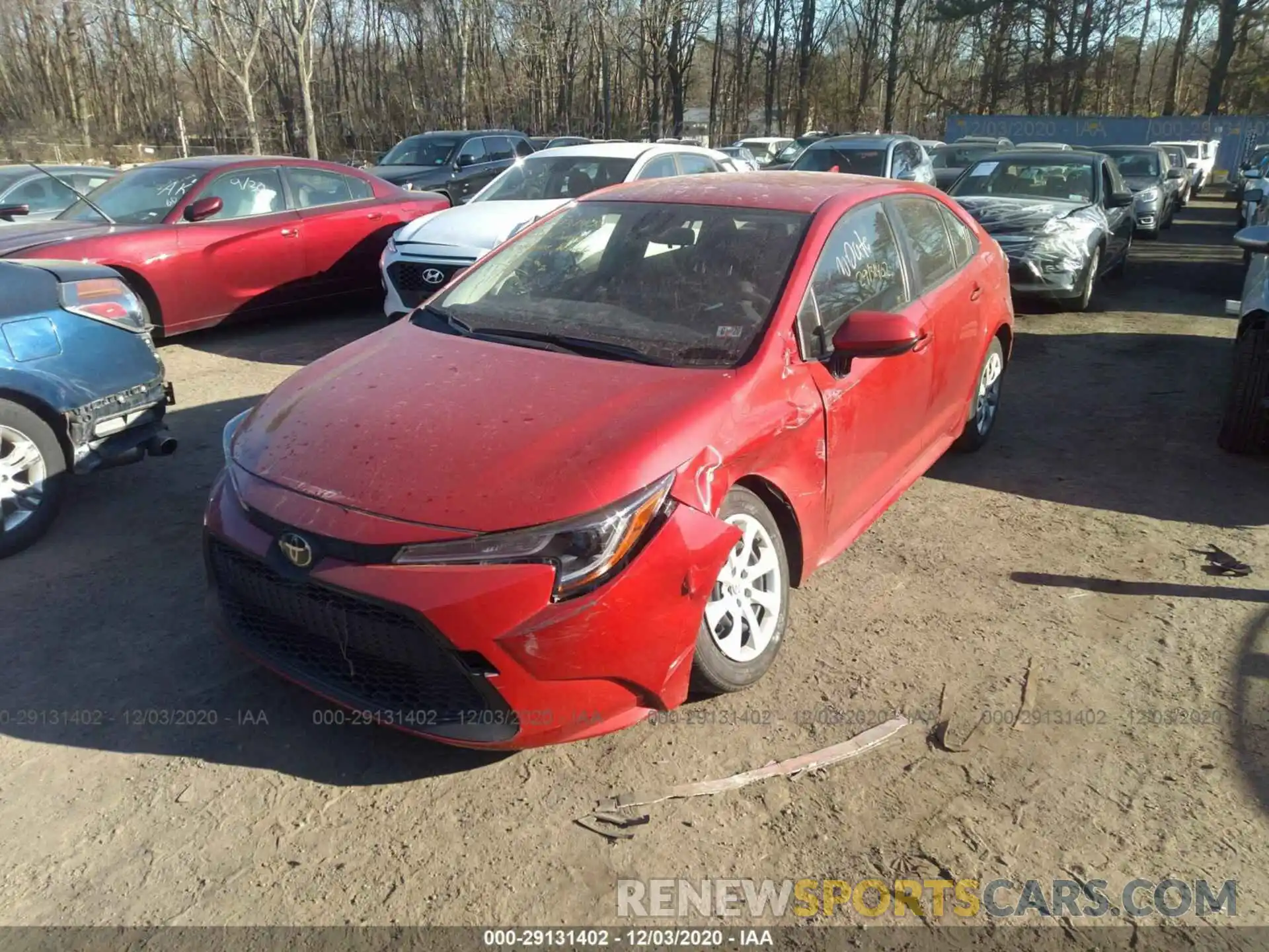 6 Photograph of a damaged car JTDEPRAE7LJ033950 TOYOTA COROLLA 2020