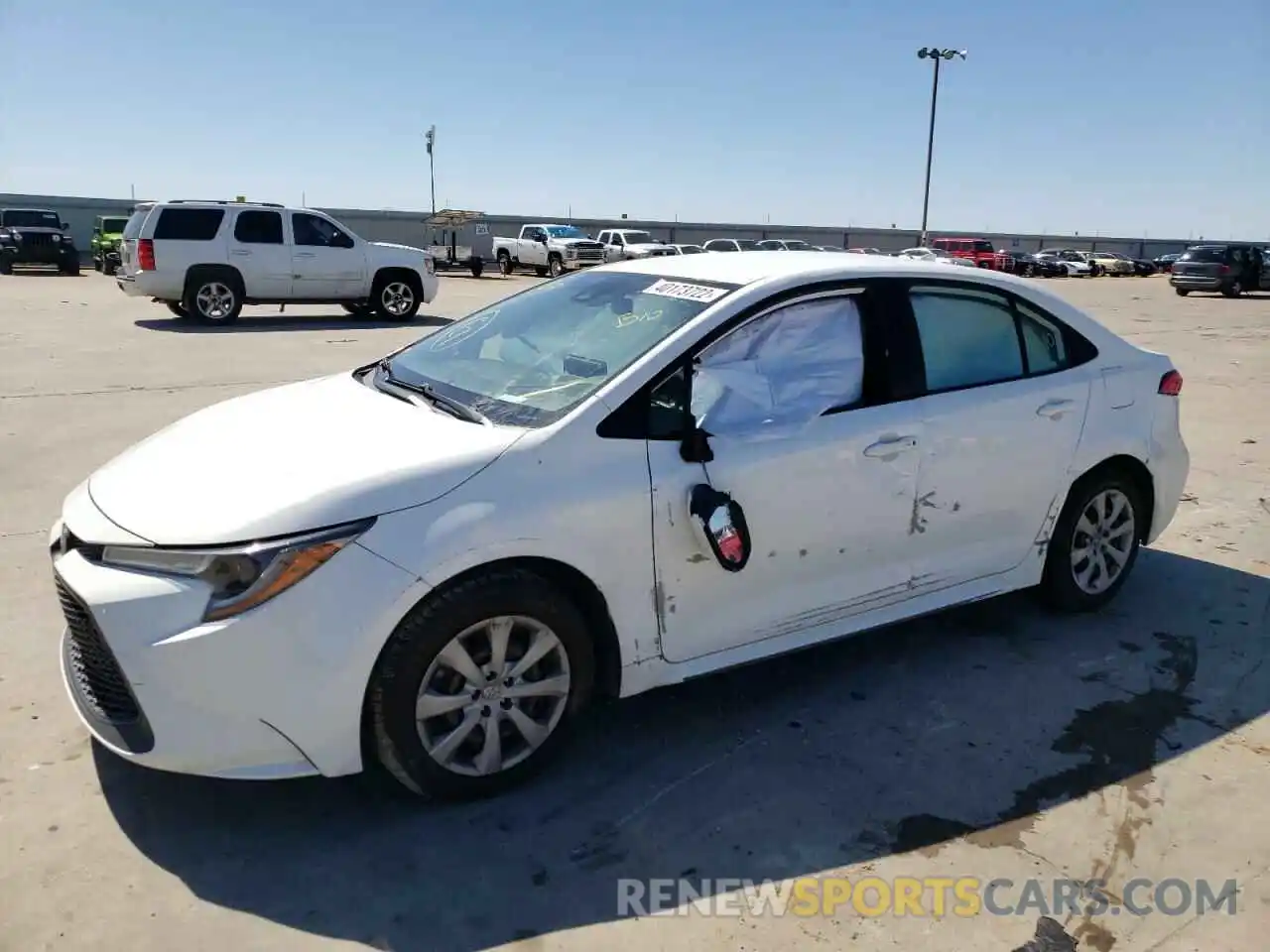 9 Photograph of a damaged car JTDEPRAE7LJ034497 TOYOTA COROLLA 2020