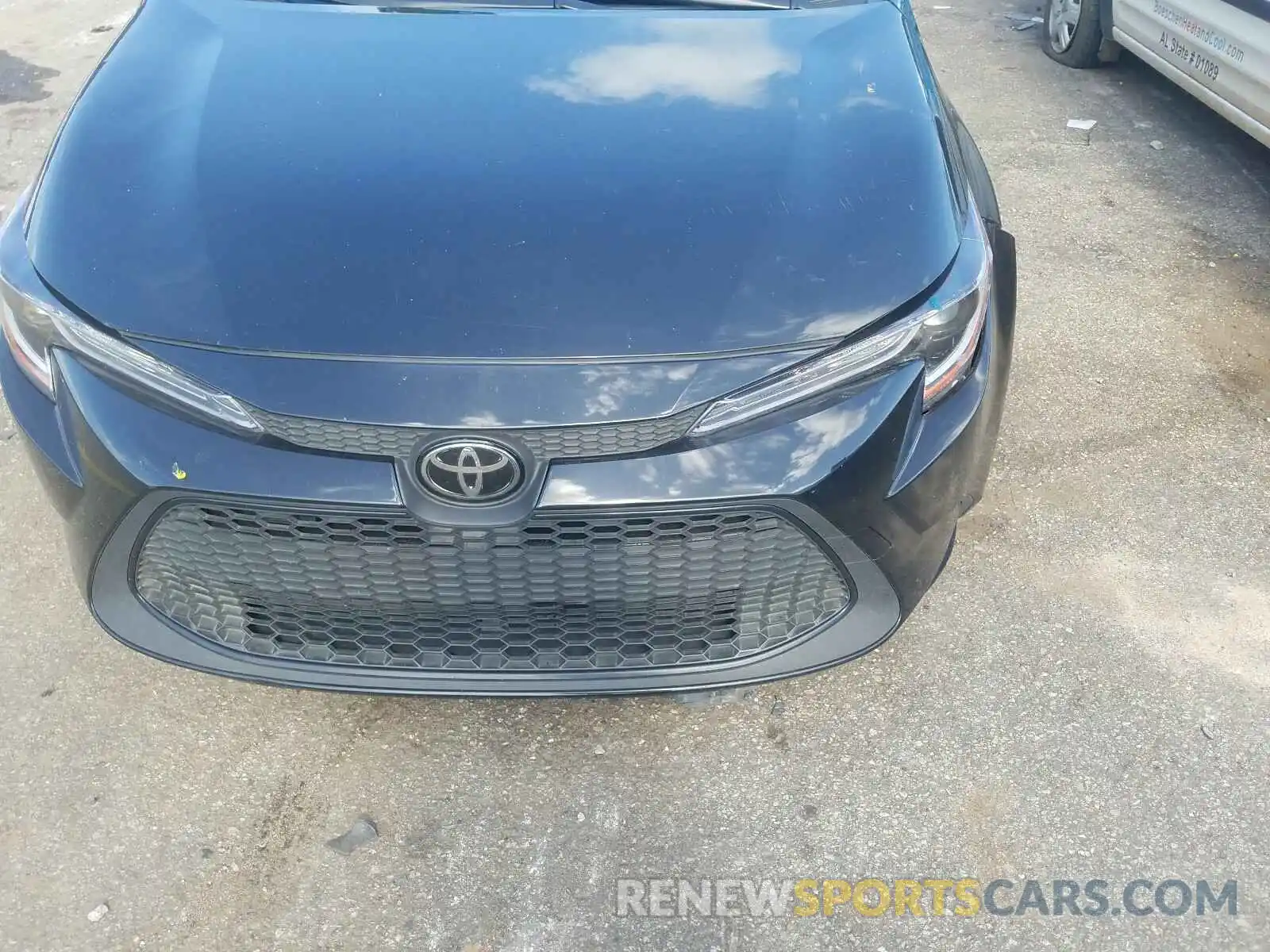 9 Photograph of a damaged car JTDEPRAE7LJ034631 TOYOTA COROLLA 2020