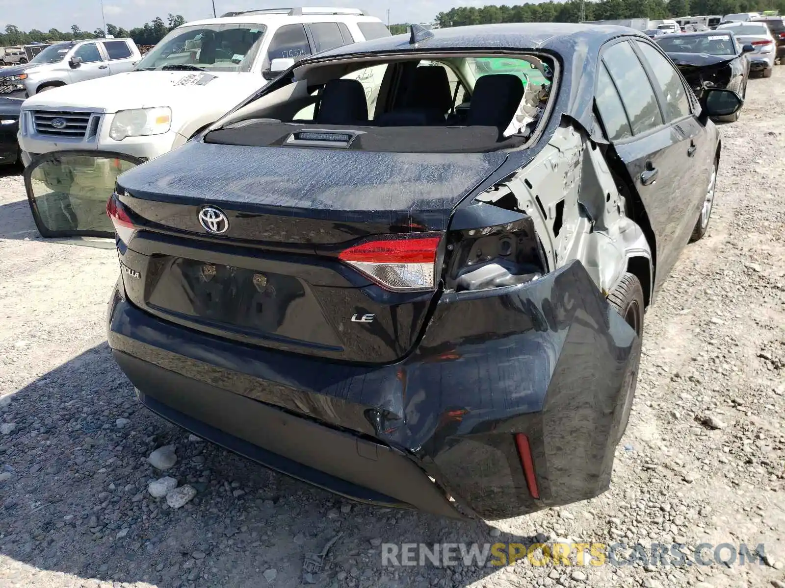 9 Photograph of a damaged car JTDEPRAE7LJ034788 TOYOTA COROLLA 2020