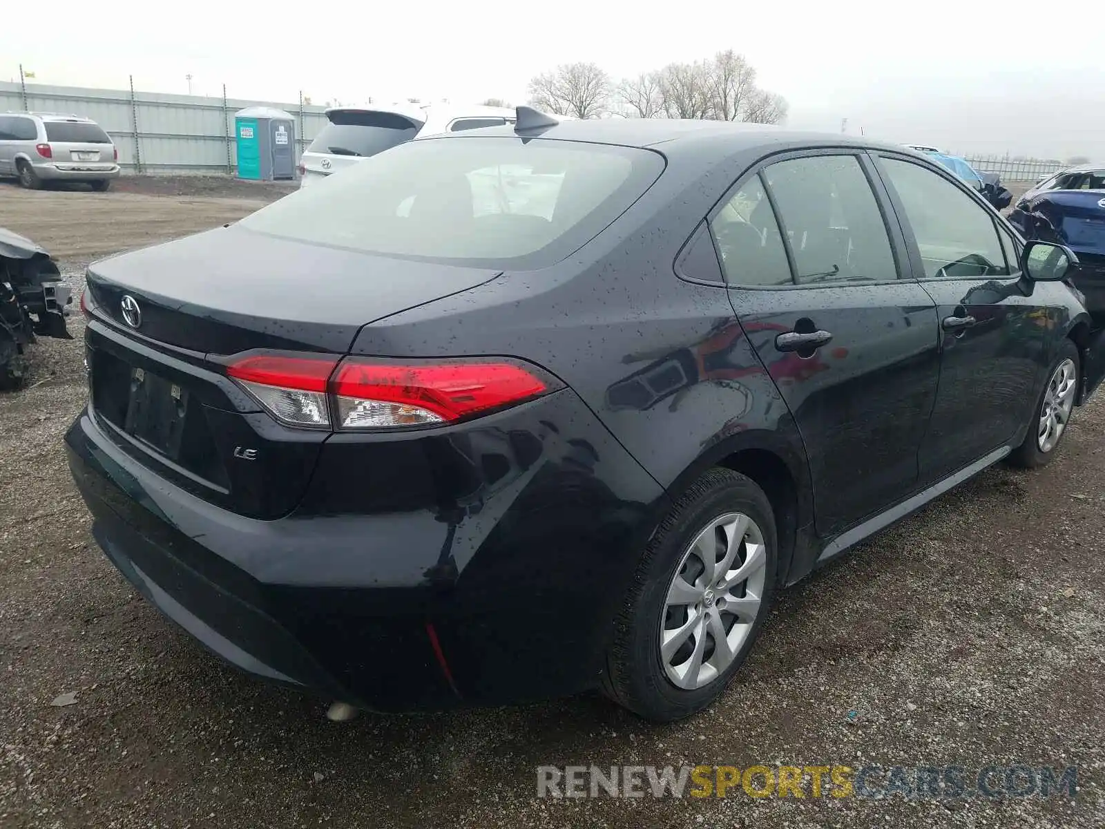 4 Photograph of a damaged car JTDEPRAE7LJ035004 TOYOTA COROLLA 2020