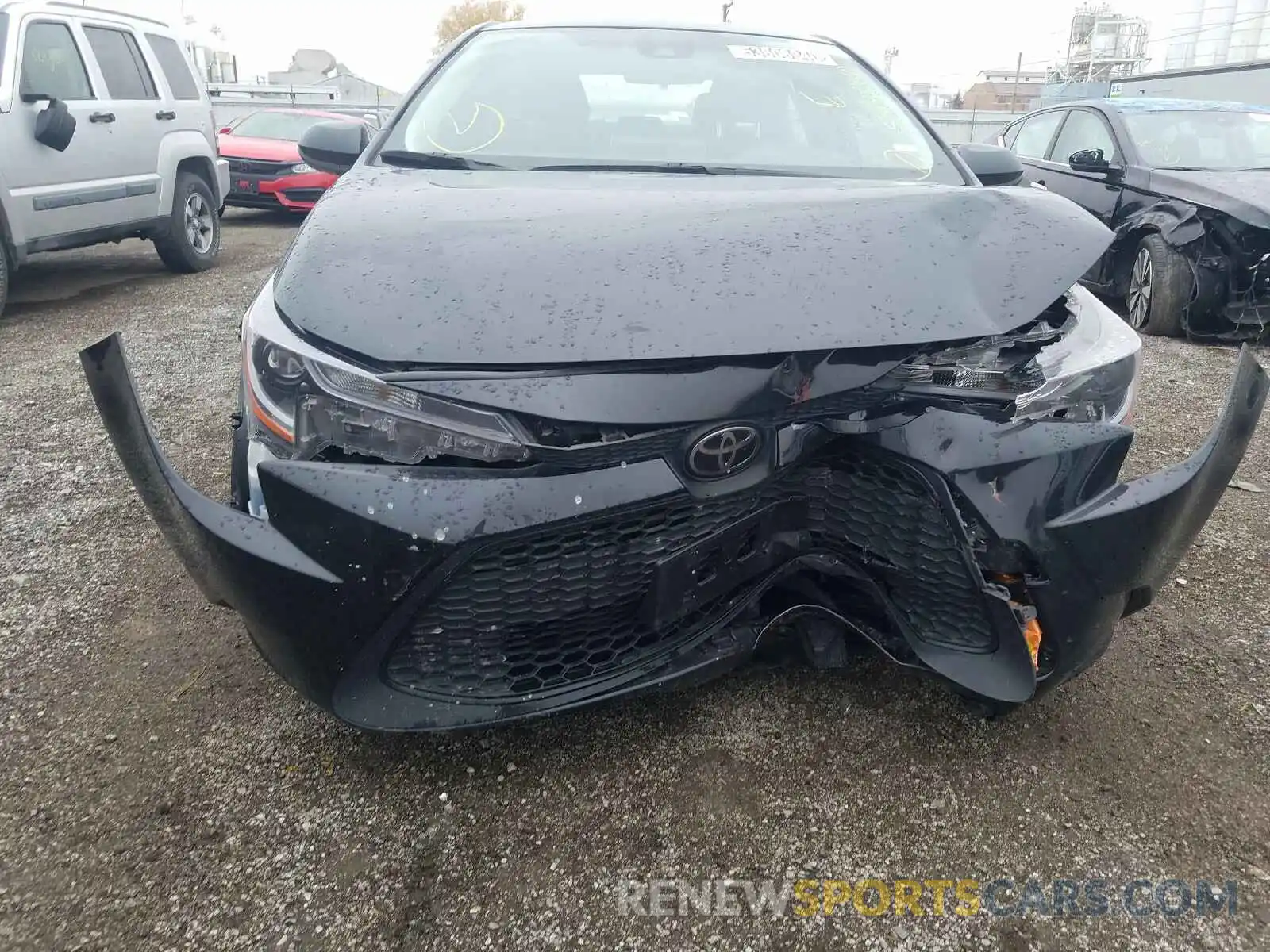 9 Photograph of a damaged car JTDEPRAE7LJ035004 TOYOTA COROLLA 2020