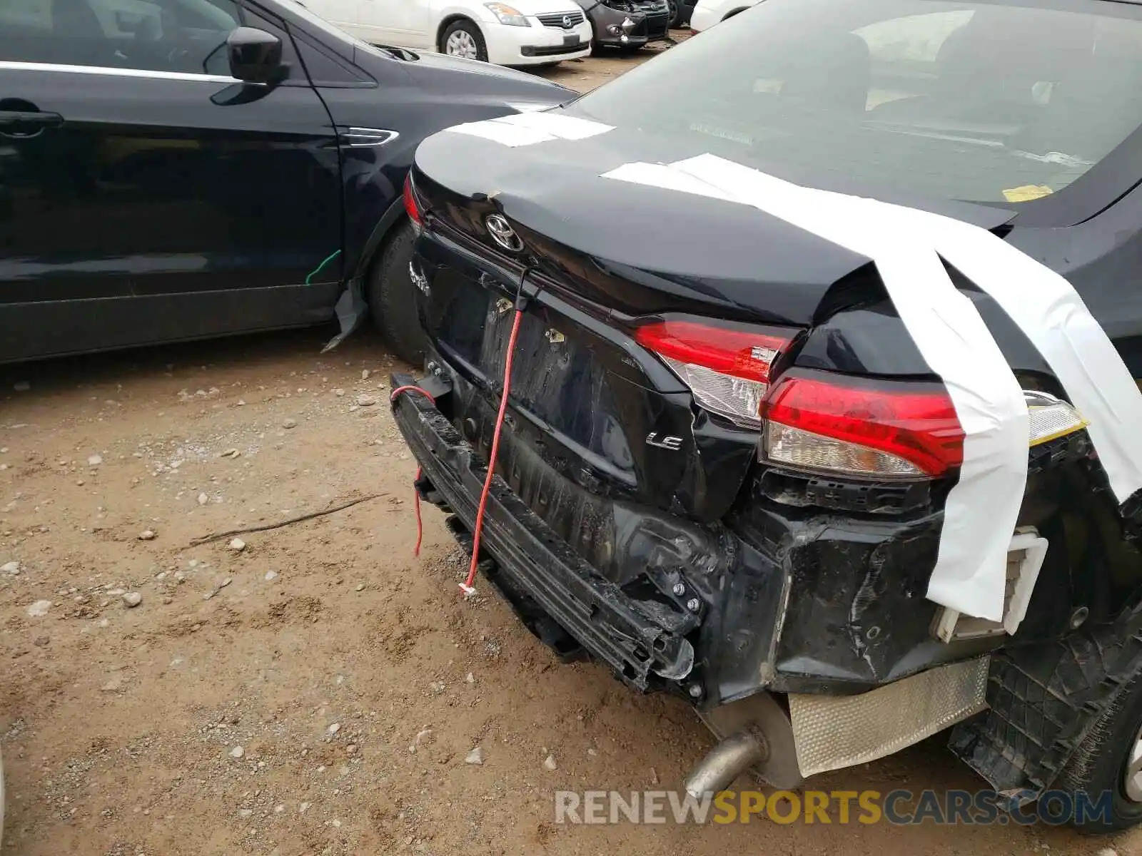 9 Photograph of a damaged car JTDEPRAE7LJ035441 TOYOTA COROLLA 2020