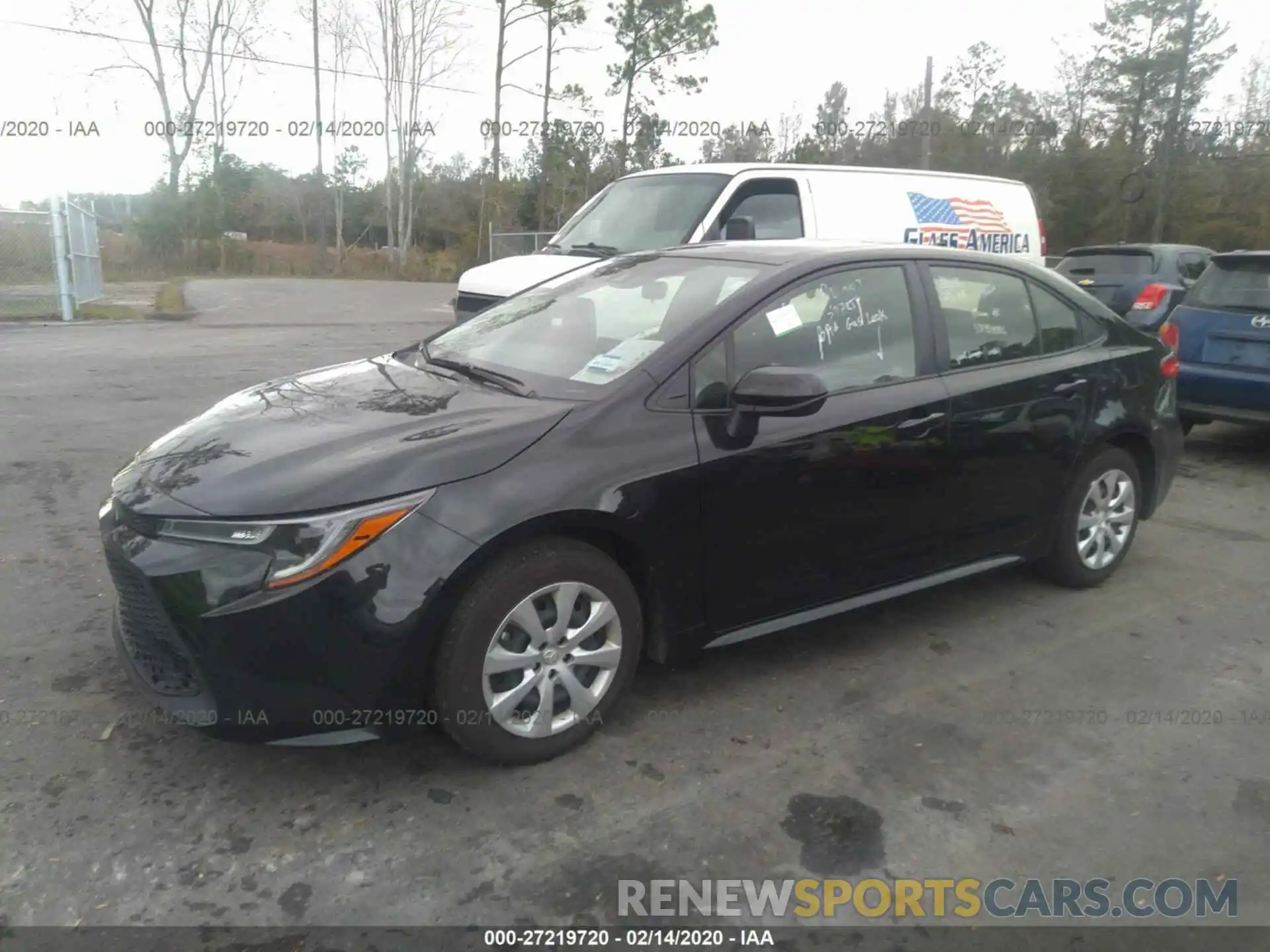 2 Photograph of a damaged car JTDEPRAE7LJ035746 TOYOTA COROLLA 2020