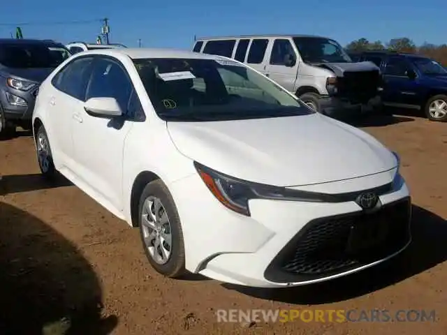 1 Photograph of a damaged car JTDEPRAE7LJ035844 TOYOTA COROLLA 2020