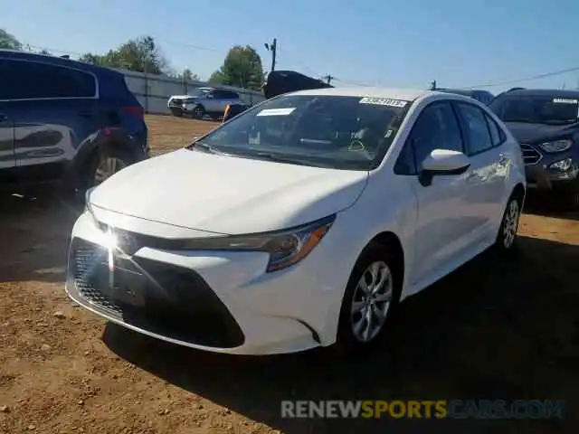 2 Photograph of a damaged car JTDEPRAE7LJ035844 TOYOTA COROLLA 2020