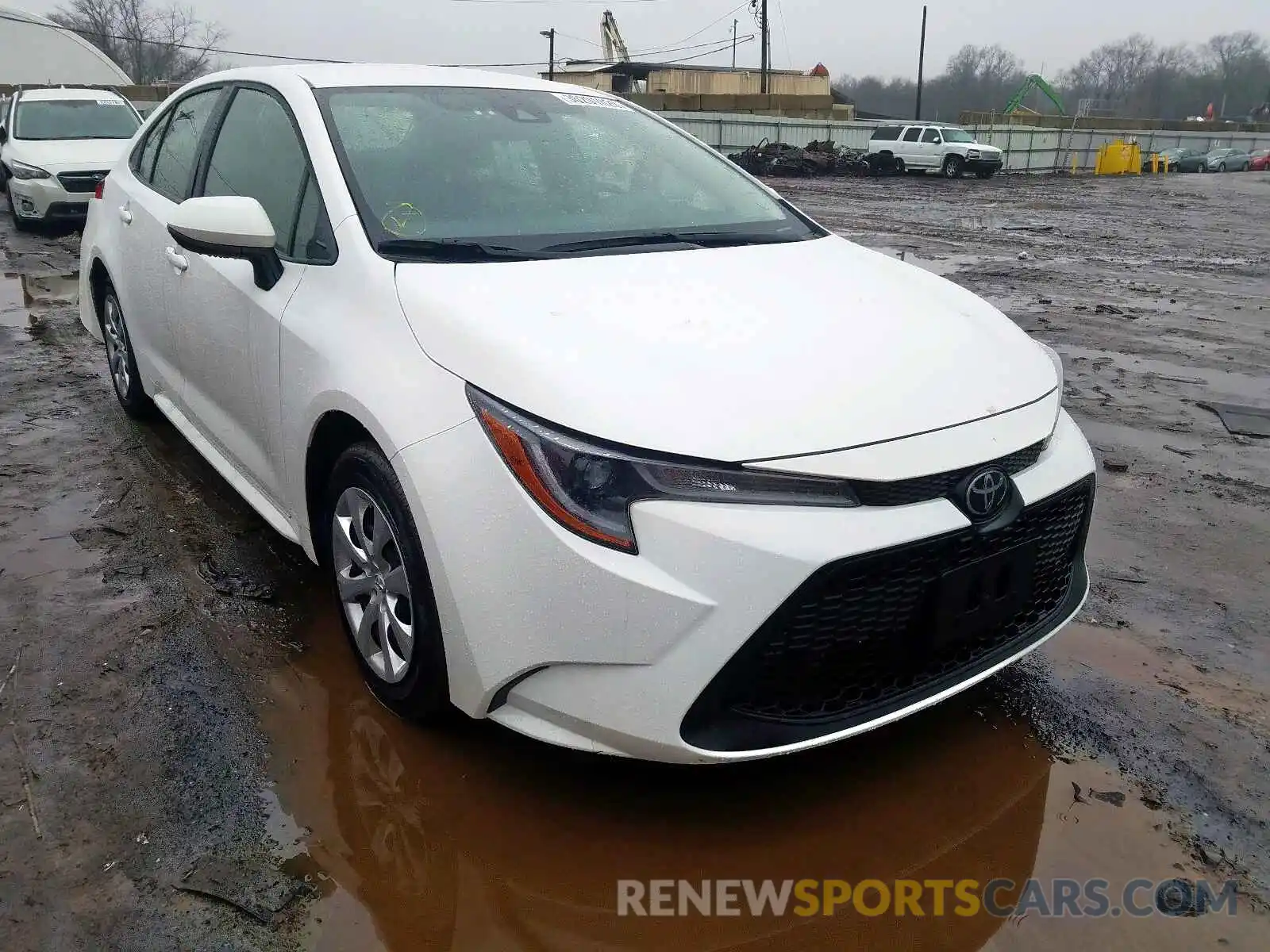 1 Photograph of a damaged car JTDEPRAE7LJ035892 TOYOTA COROLLA 2020