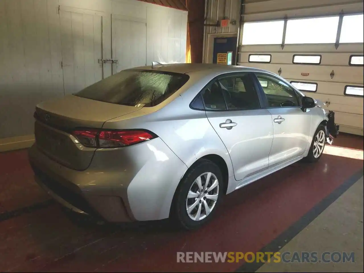 4 Photograph of a damaged car JTDEPRAE7LJ036086 TOYOTA COROLLA 2020