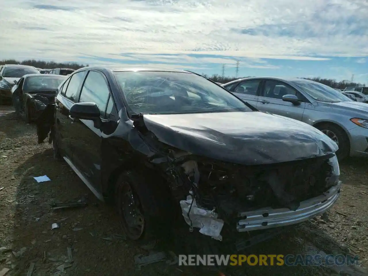 9 Photograph of a damaged car JTDEPRAE7LJ036329 TOYOTA COROLLA 2020