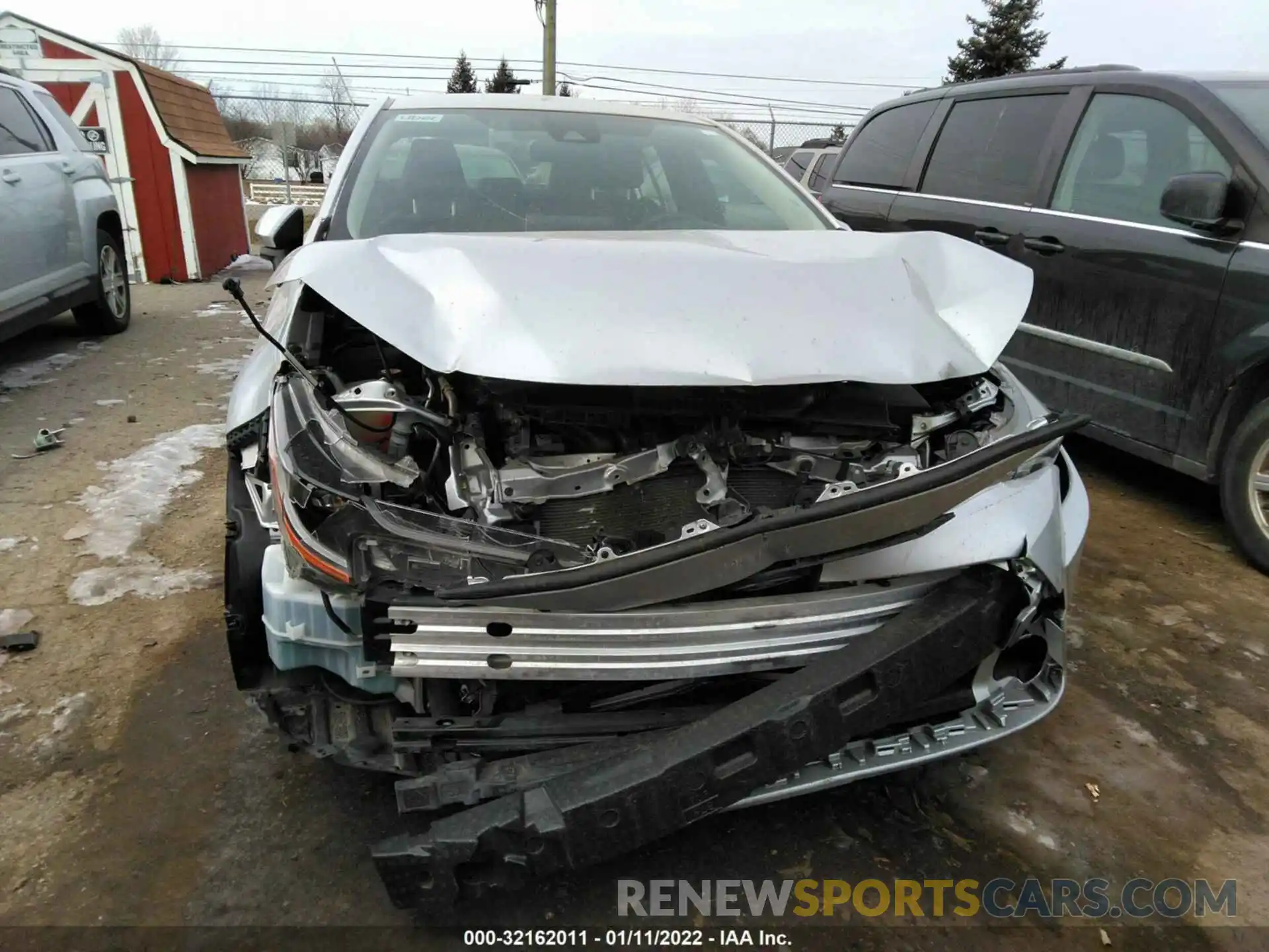 6 Photograph of a damaged car JTDEPRAE7LJ036511 TOYOTA COROLLA 2020