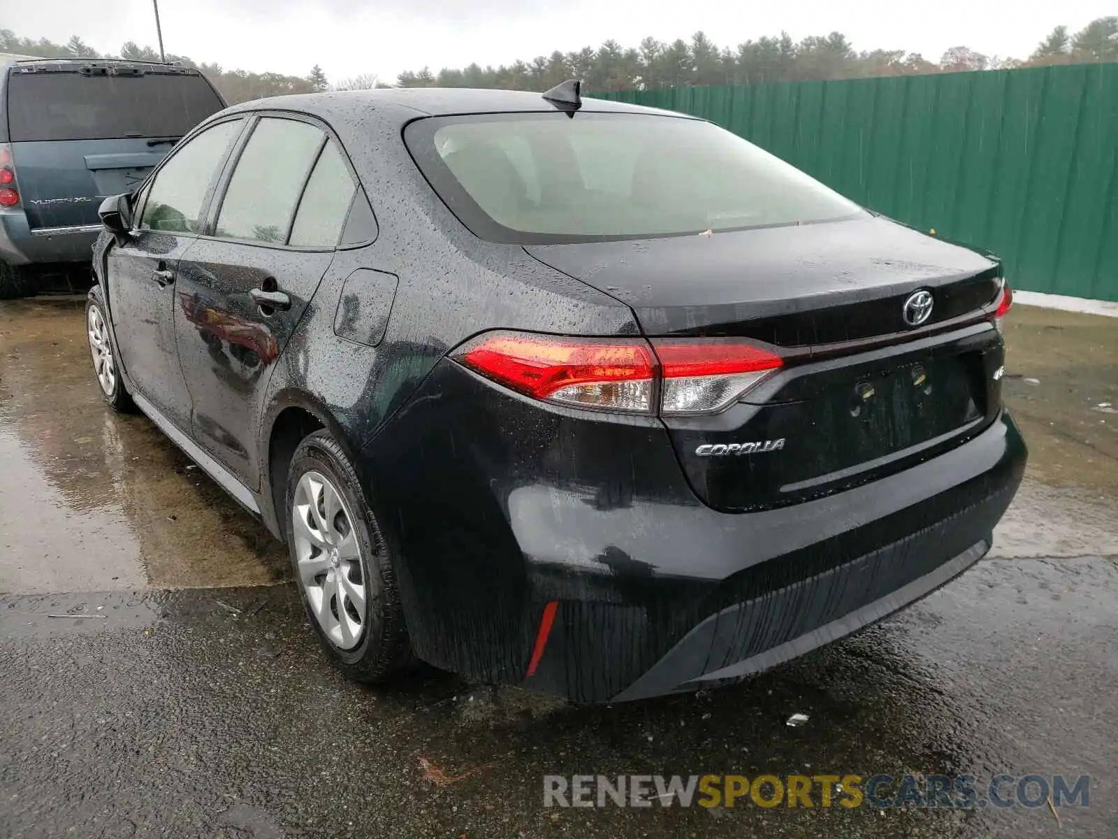 3 Photograph of a damaged car JTDEPRAE7LJ037822 TOYOTA COROLLA 2020