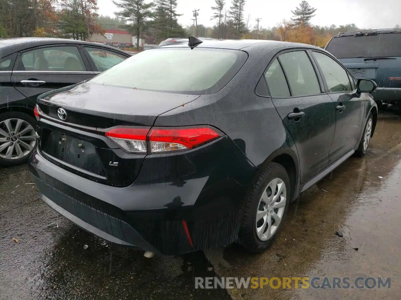 4 Photograph of a damaged car JTDEPRAE7LJ037822 TOYOTA COROLLA 2020