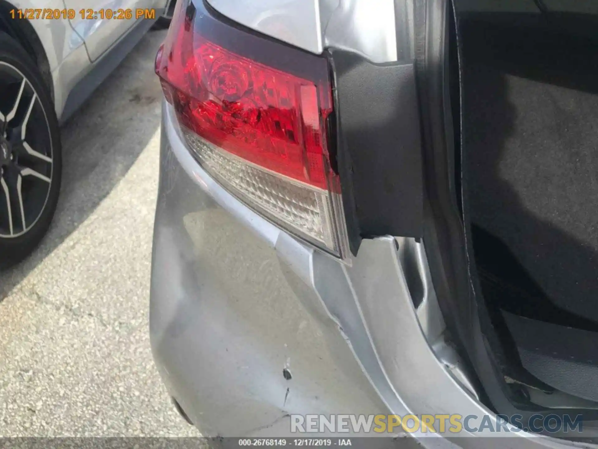 15 Photograph of a damaged car JTDEPRAE7LJ037979 TOYOTA COROLLA 2020