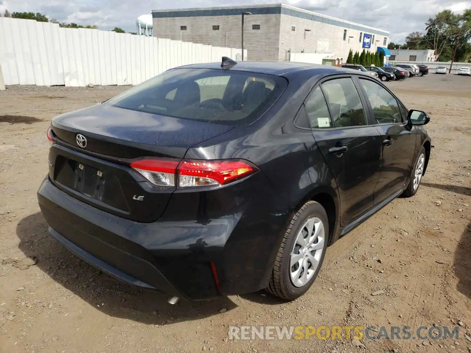 4 Photograph of a damaged car JTDEPRAE7LJ039845 TOYOTA COROLLA 2020