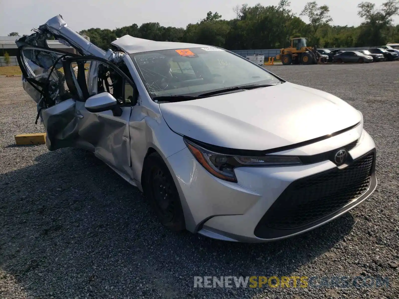 1 Photograph of a damaged car JTDEPRAE7LJ040610 TOYOTA COROLLA 2020