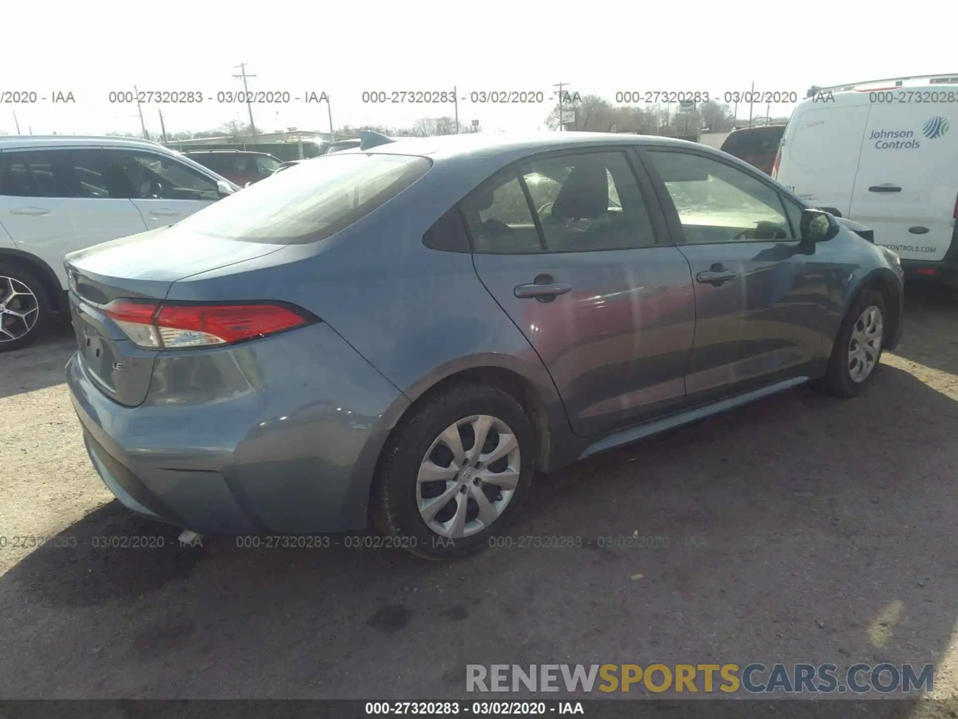 4 Photograph of a damaged car JTDEPRAE7LJ041420 TOYOTA COROLLA 2020