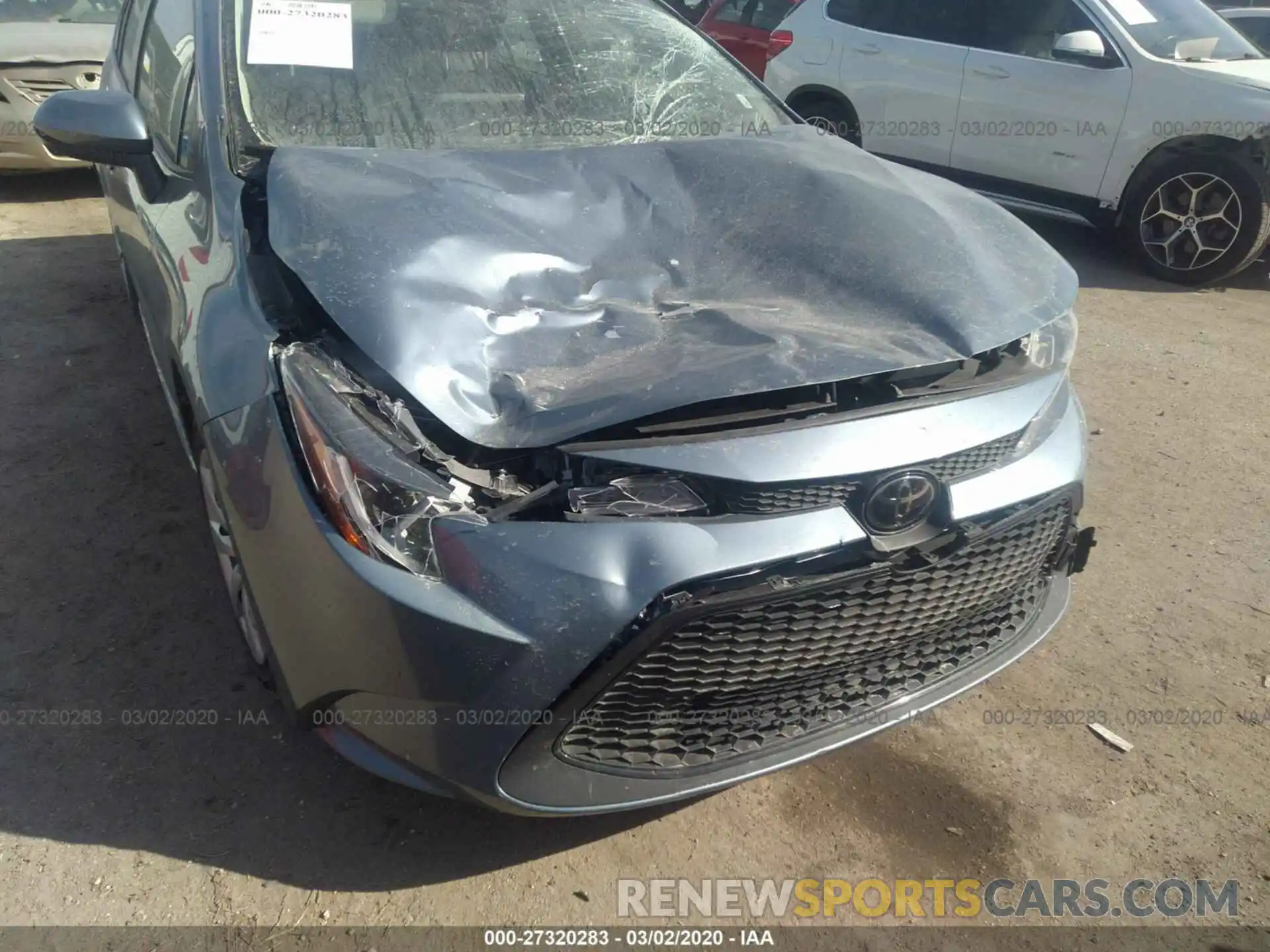 6 Photograph of a damaged car JTDEPRAE7LJ041420 TOYOTA COROLLA 2020