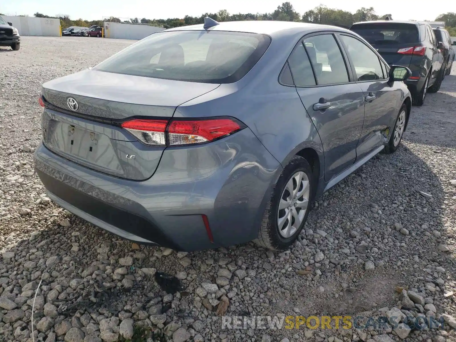 4 Photograph of a damaged car JTDEPRAE7LJ041739 TOYOTA COROLLA 2020