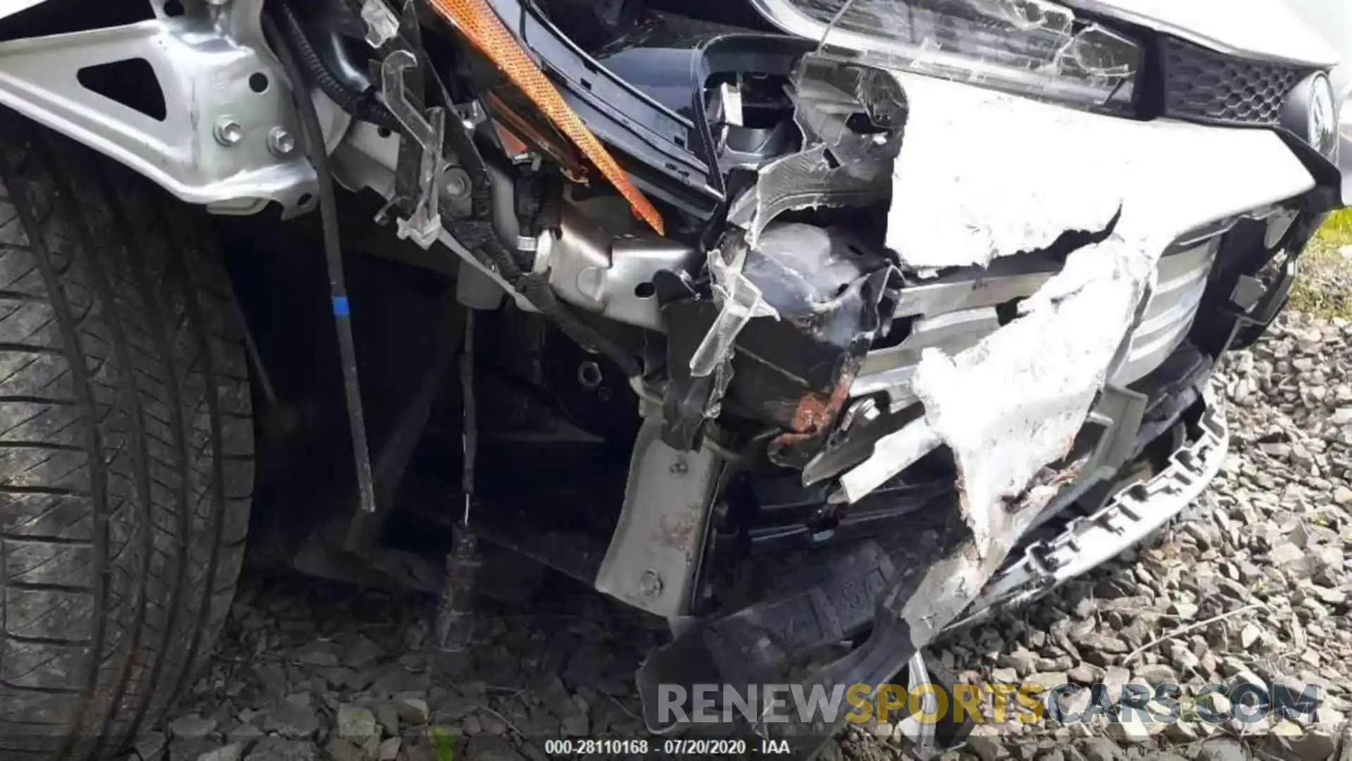 9 Photograph of a damaged car JTDEPRAE7LJ042017 TOYOTA COROLLA 2020