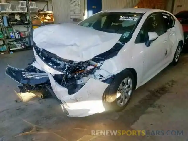 2 Photograph of a damaged car JTDEPRAE7LJ042938 TOYOTA COROLLA 2020