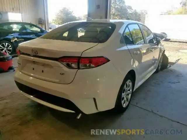 4 Photograph of a damaged car JTDEPRAE7LJ042938 TOYOTA COROLLA 2020