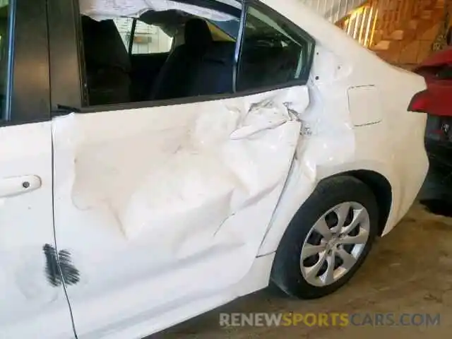 9 Photograph of a damaged car JTDEPRAE7LJ042938 TOYOTA COROLLA 2020