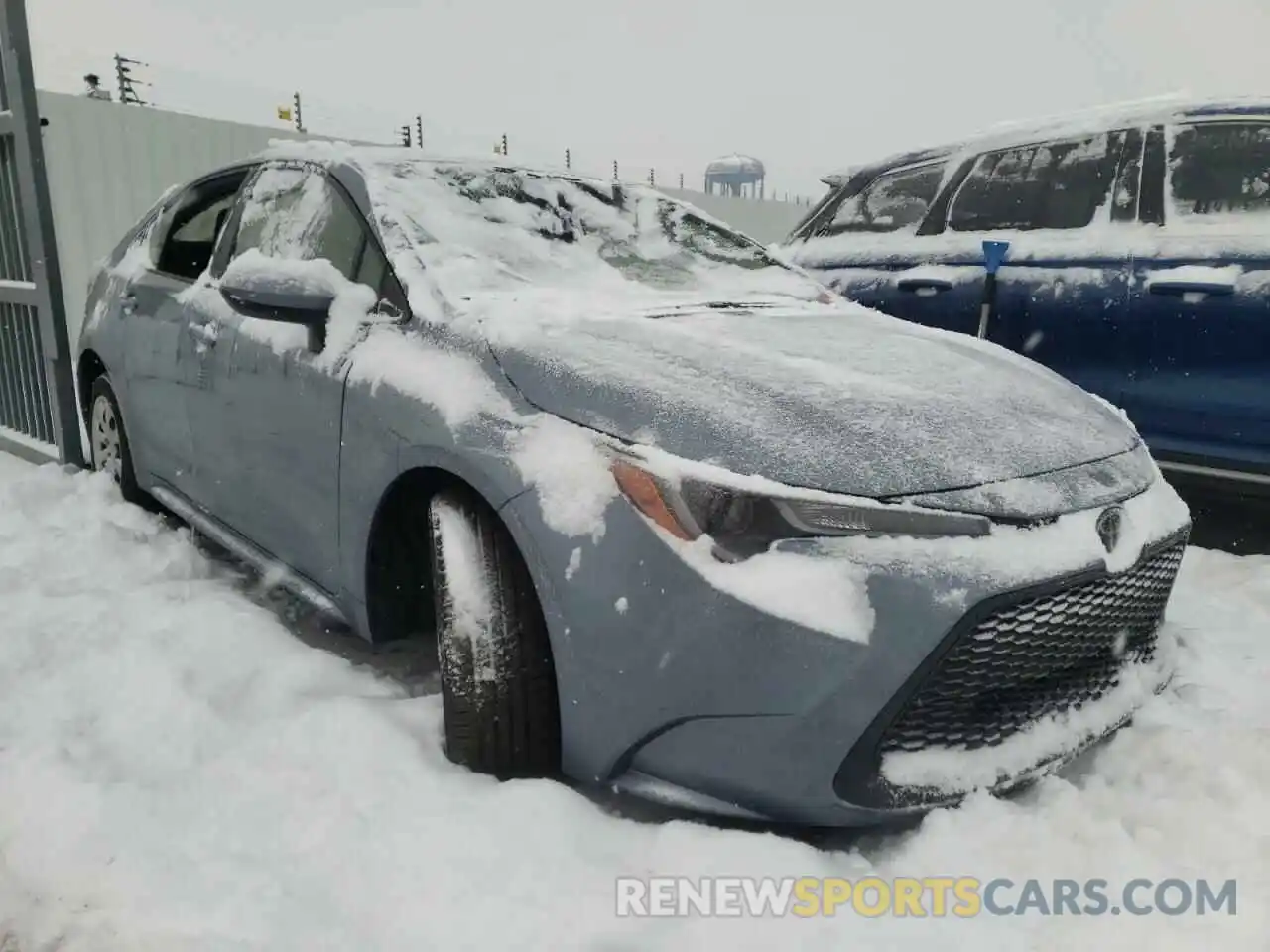 1 Photograph of a damaged car JTDEPRAE7LJ044317 TOYOTA COROLLA 2020