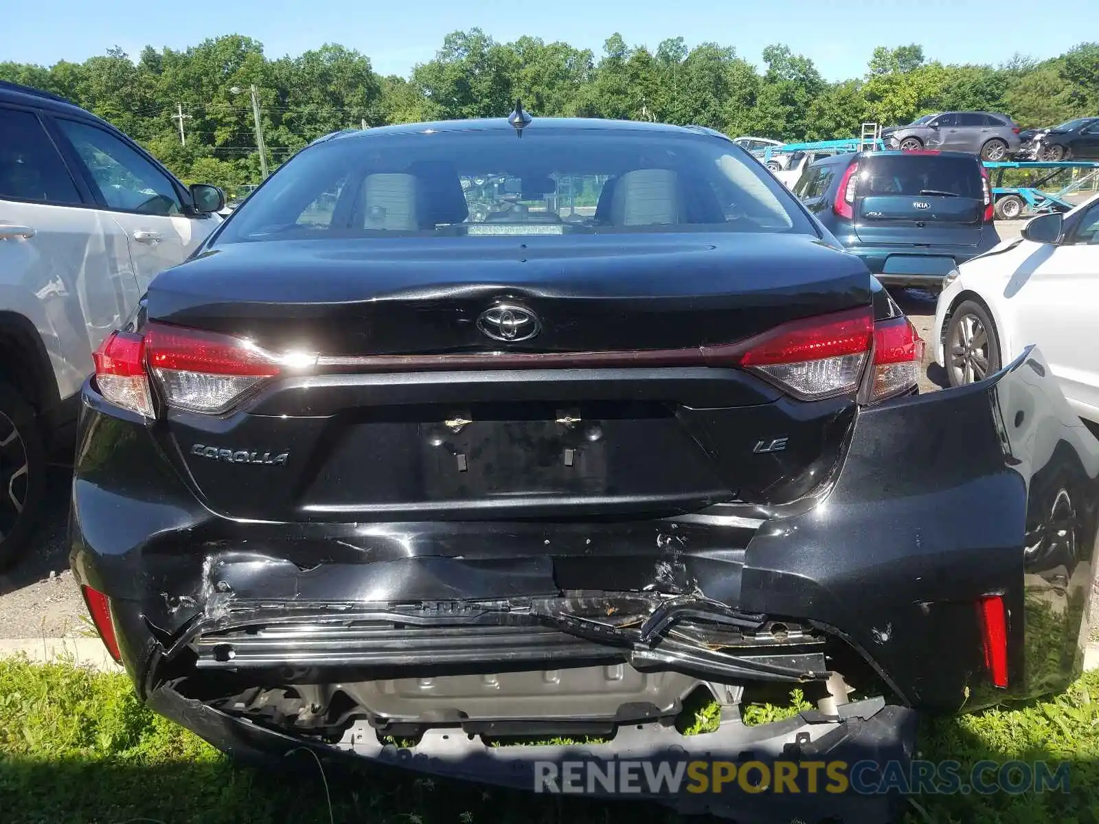 9 Photograph of a damaged car JTDEPRAE7LJ044737 TOYOTA COROLLA 2020