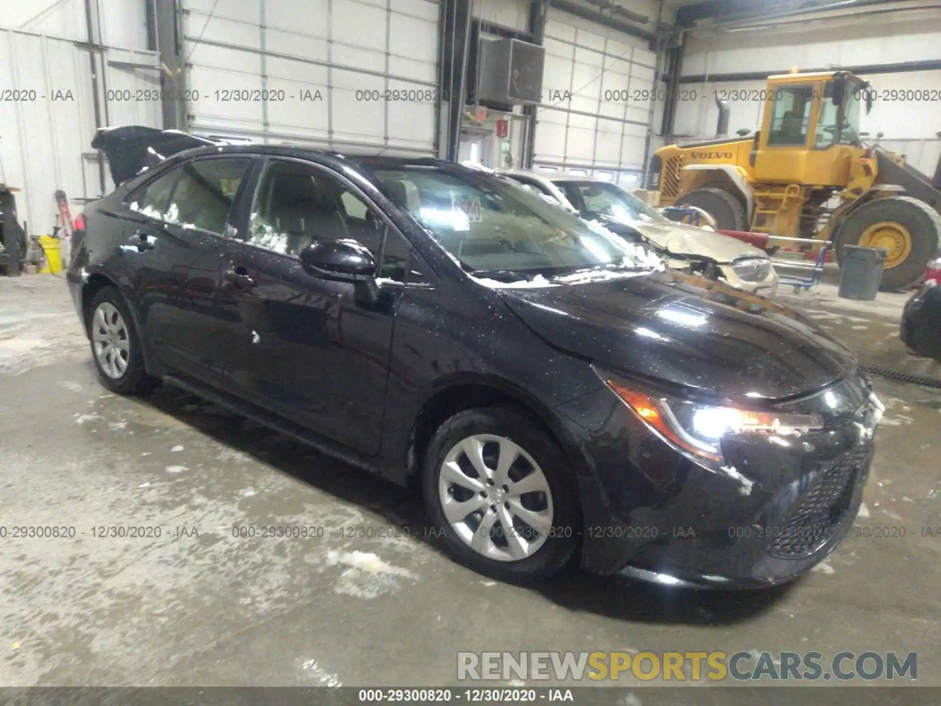 1 Photograph of a damaged car JTDEPRAE7LJ045080 TOYOTA COROLLA 2020