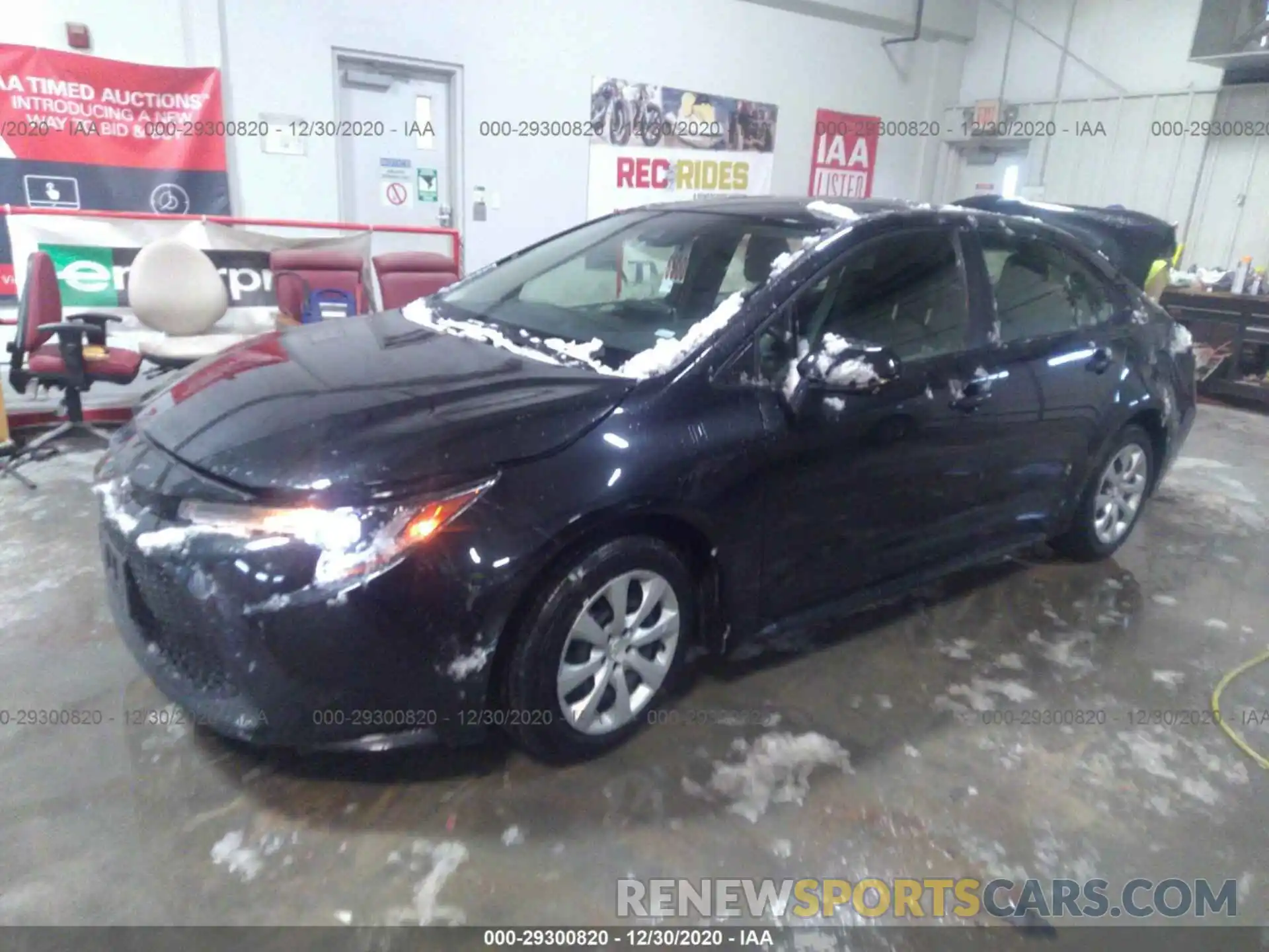 2 Photograph of a damaged car JTDEPRAE7LJ045080 TOYOTA COROLLA 2020