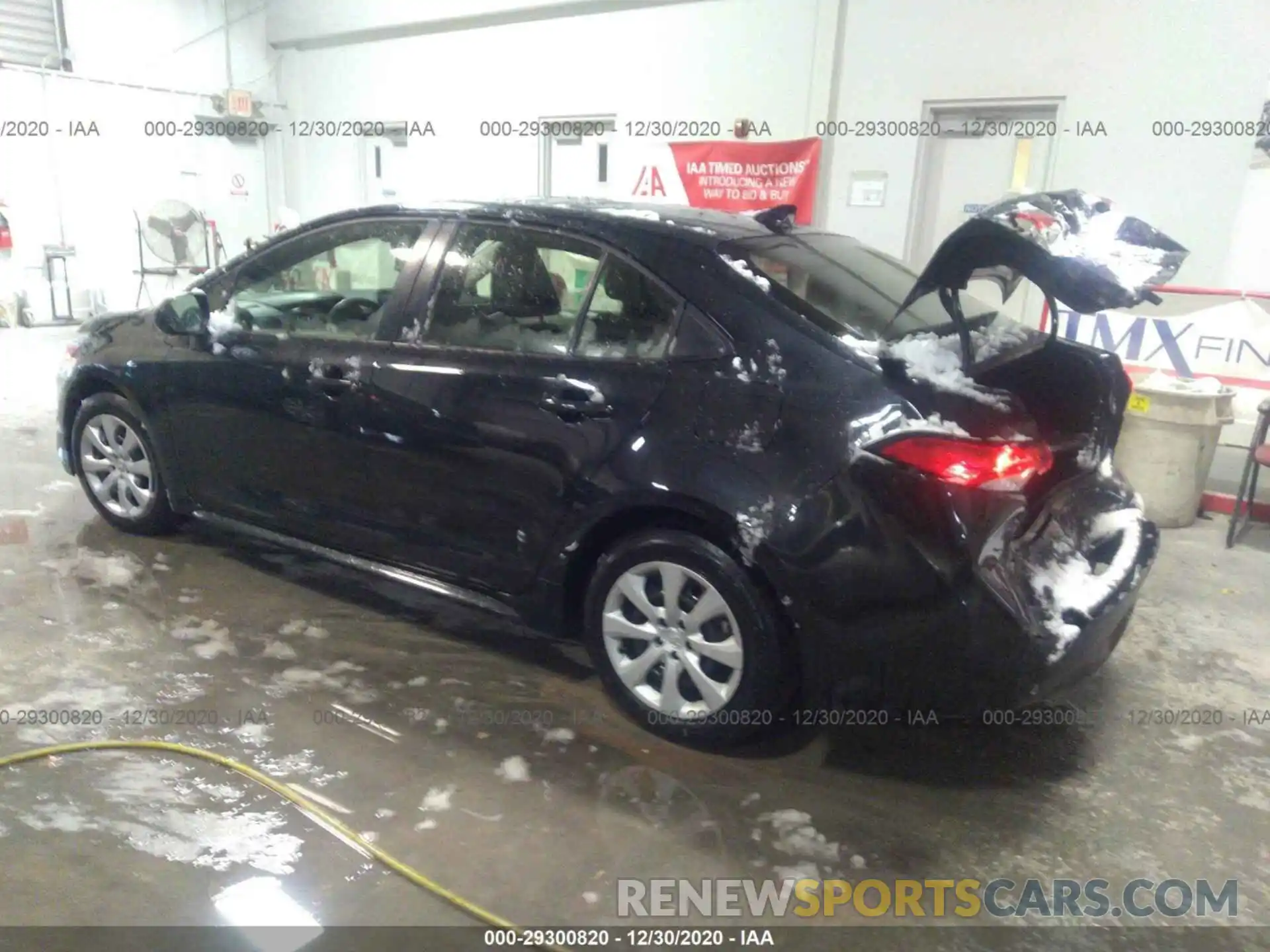 3 Photograph of a damaged car JTDEPRAE7LJ045080 TOYOTA COROLLA 2020